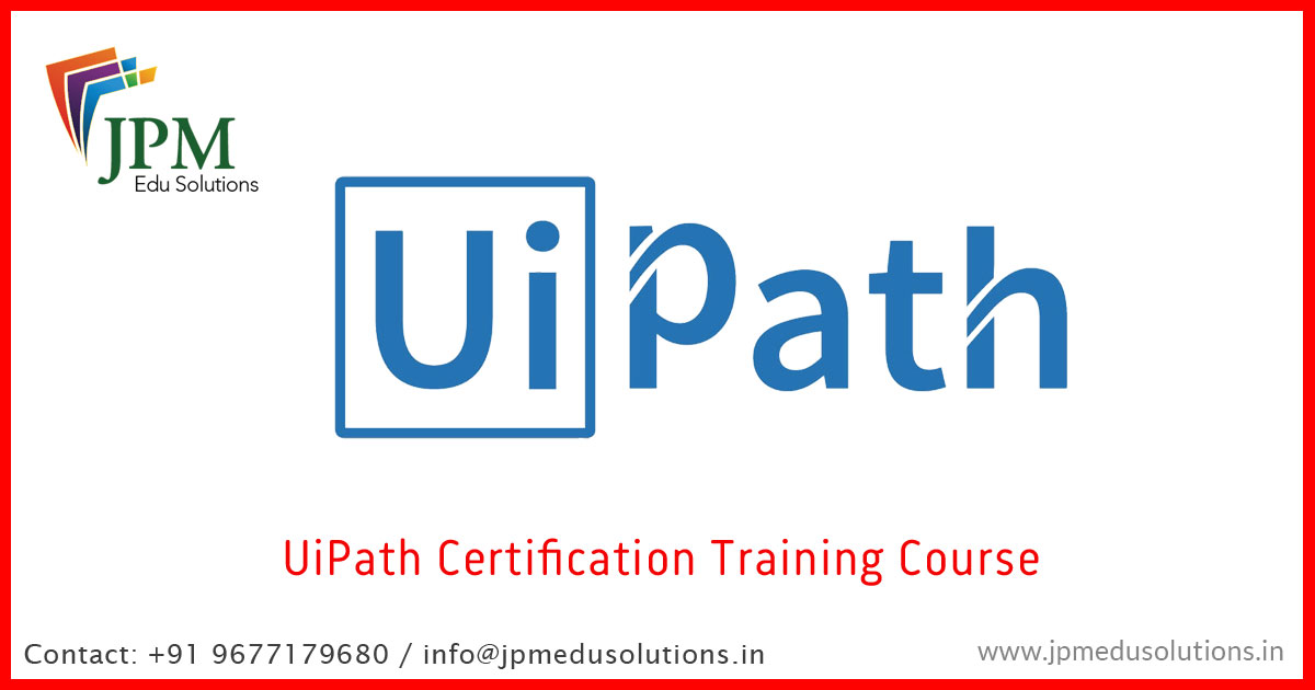 UiPath Training Course in Chennai