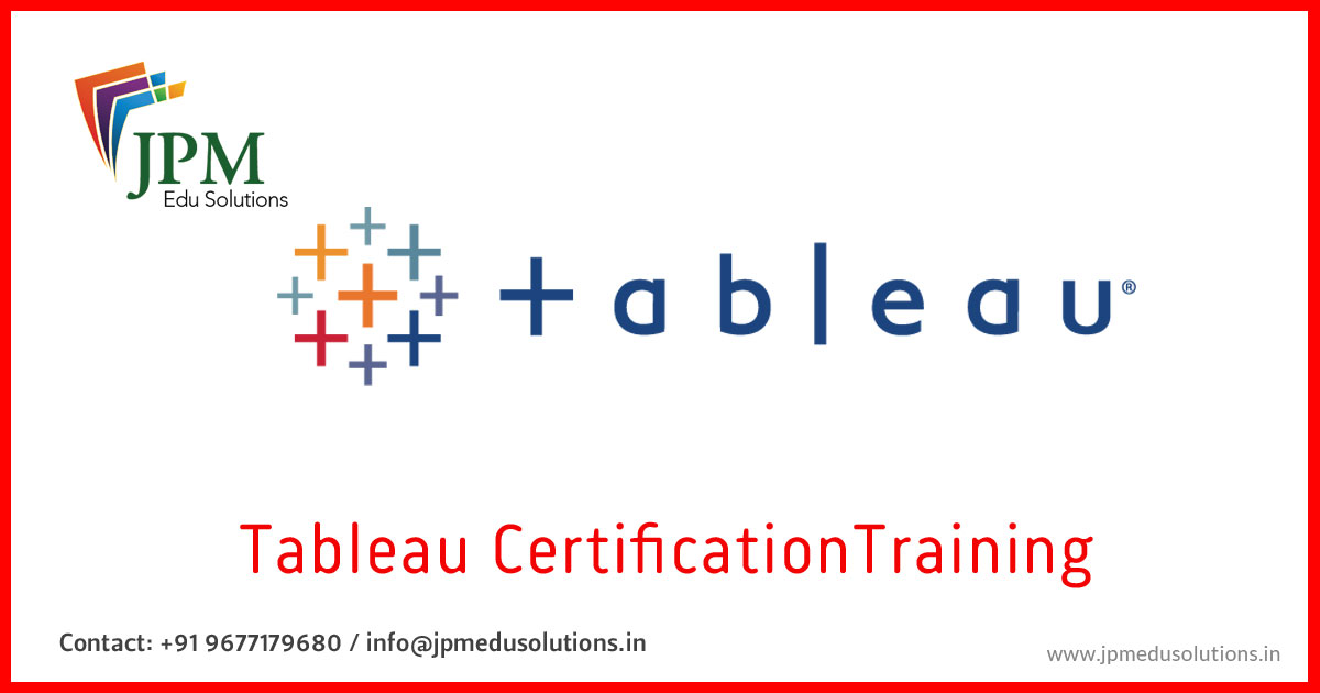 Tableau Training in Chennai